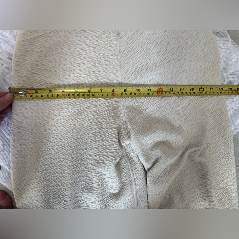 Lululemon Can You Feel The Pleat Crop 
Light Ivory (First Release) - Picture 8 of 9